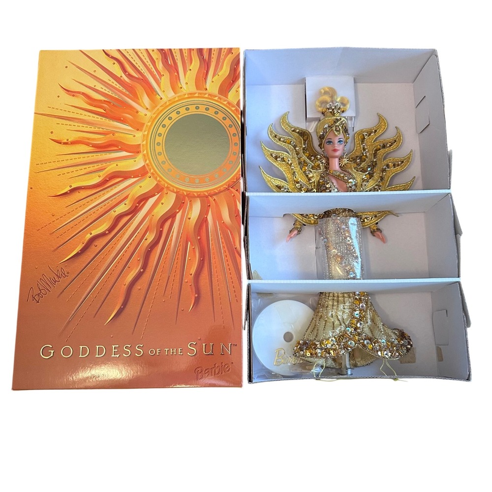 Barbie New In Box Bob Mackie Goddess of the Sun 14056 1995 Orig. Shipping Box